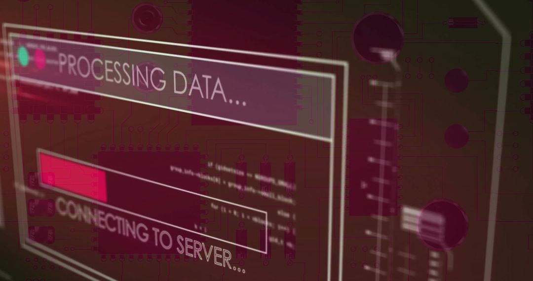 Data Processing on Digital Computer Circuit Board Interface