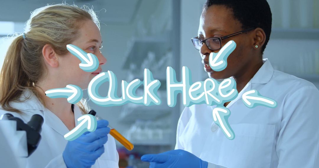 Scientists Conducting Experiment in Modern Laboratory