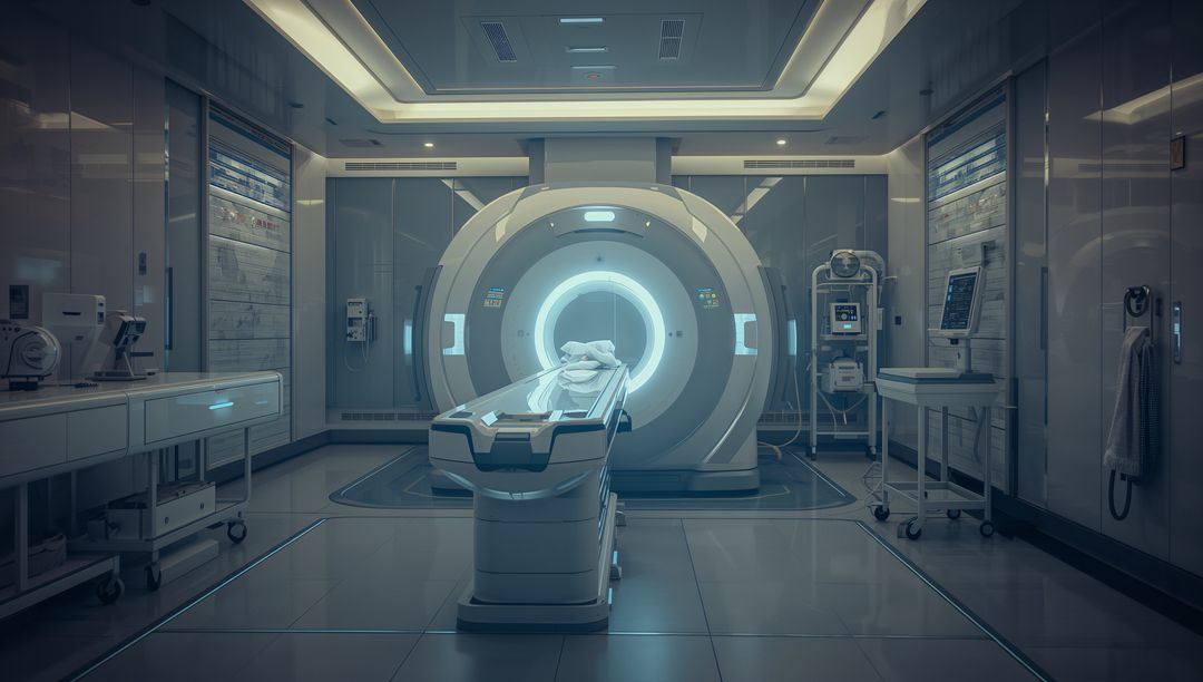Advanced MRI Scanner in Innovative Medical Imaging Suite