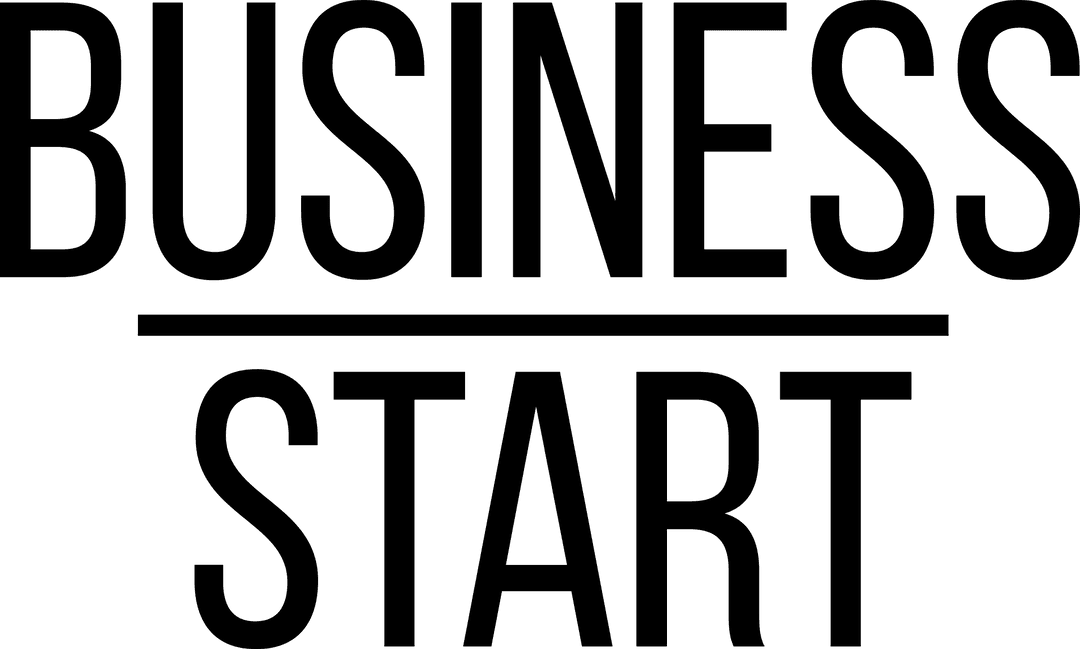 Transparent Business Start Text Inspiring Success Concept