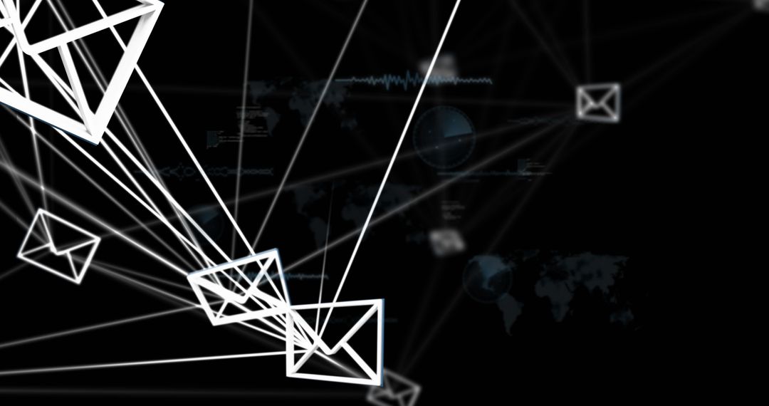 Digital email communication with global networking interface