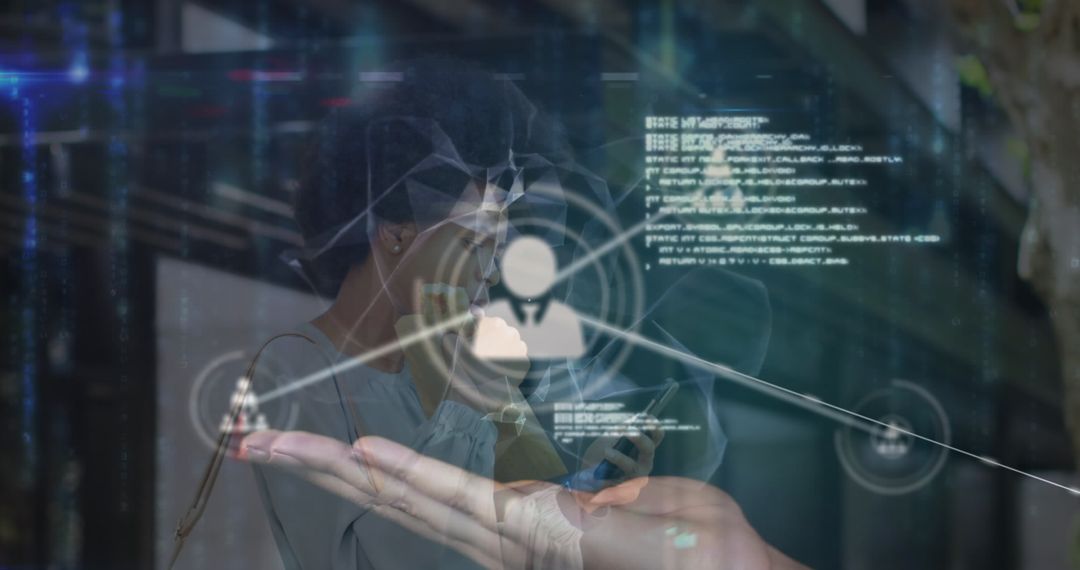 Digital Network Connections and Data Processing Representation