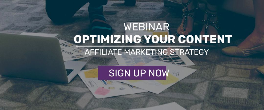 Webinar Promotion Banner for Affiliate Marketing Strategy Session