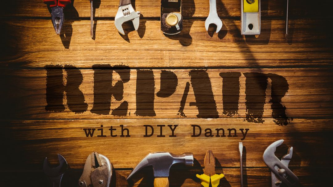 DIY Repair Tools Layout on Wooden Background - Download Free Stock Templates Pikwizard.com