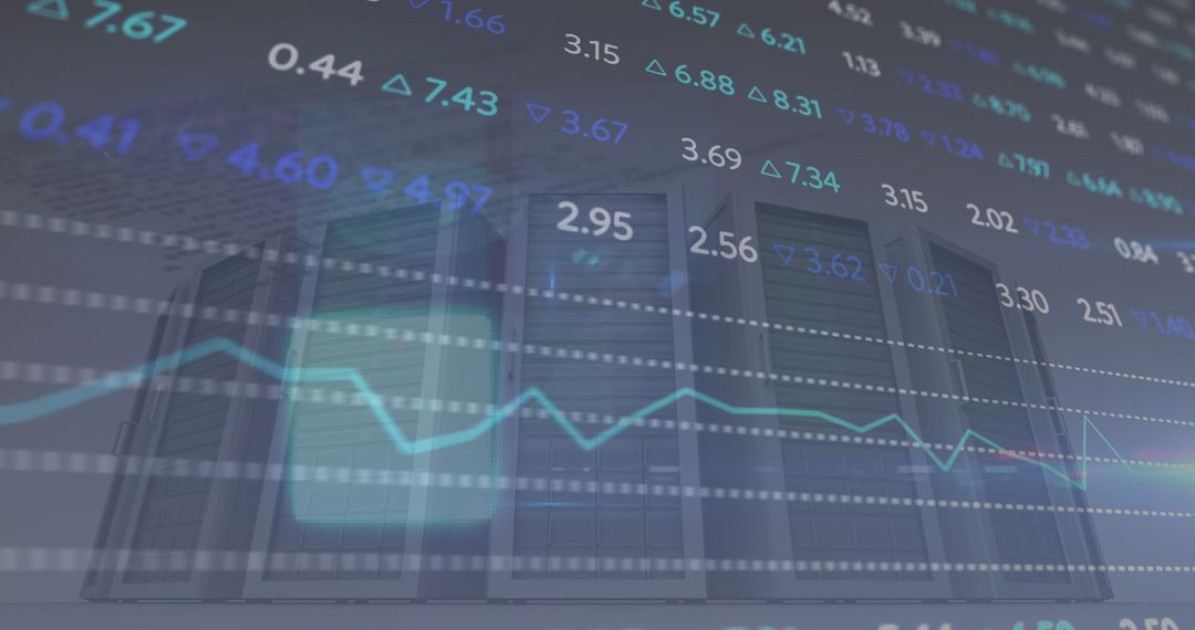 Digital Financial Data Processing Over Servers