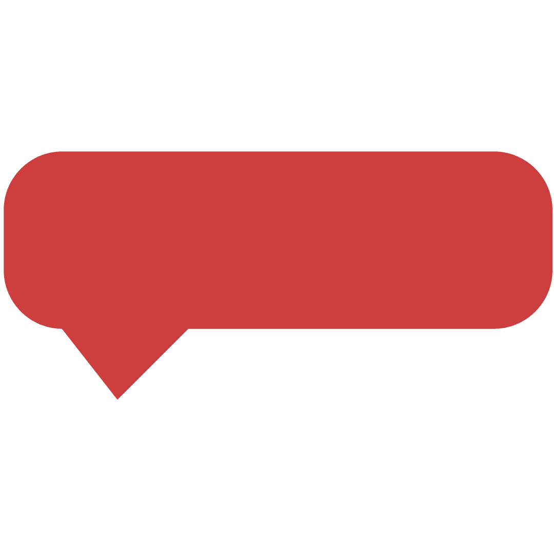 Red Speech Bubble on Transparent Background for Messaging - Download Free Stock Images Pikwizard.com