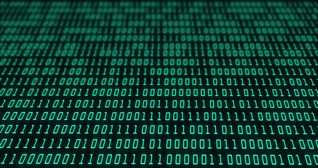 Binary Code Display with Zeroes and Ones - Free Images, Stock Photos and Pictures on Pikwizard.com