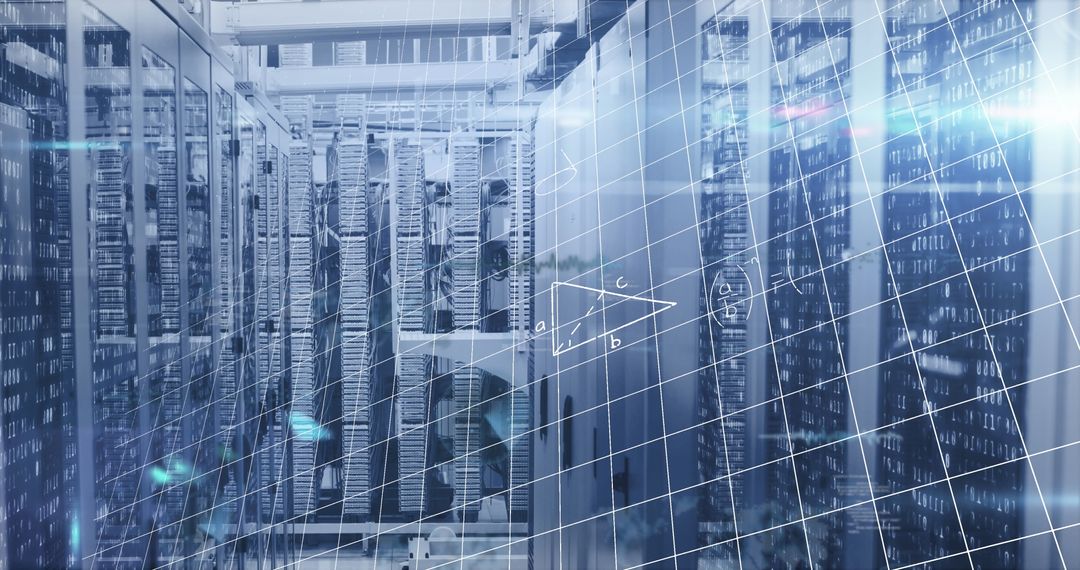 Futuristic Data Center with Network Automation Overlay