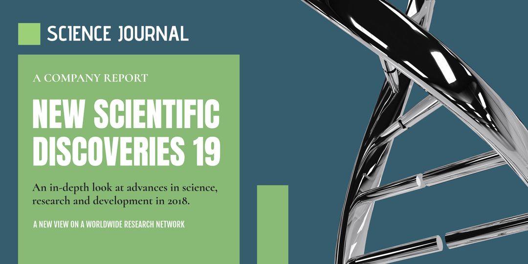 Modern Science Journal Volume Showcasing Innovative Genetic Research
