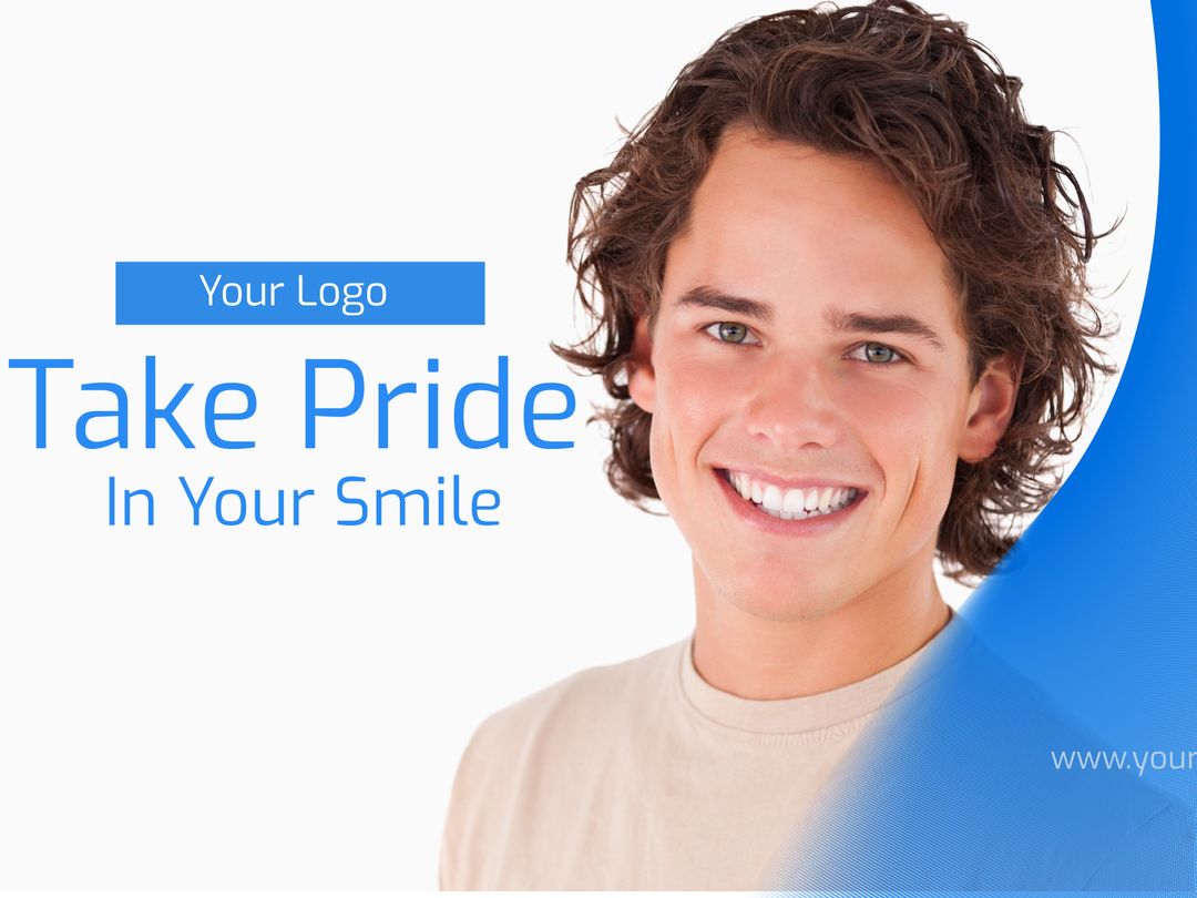Cheerful Young Man Showcasing Dental Health and Confidence