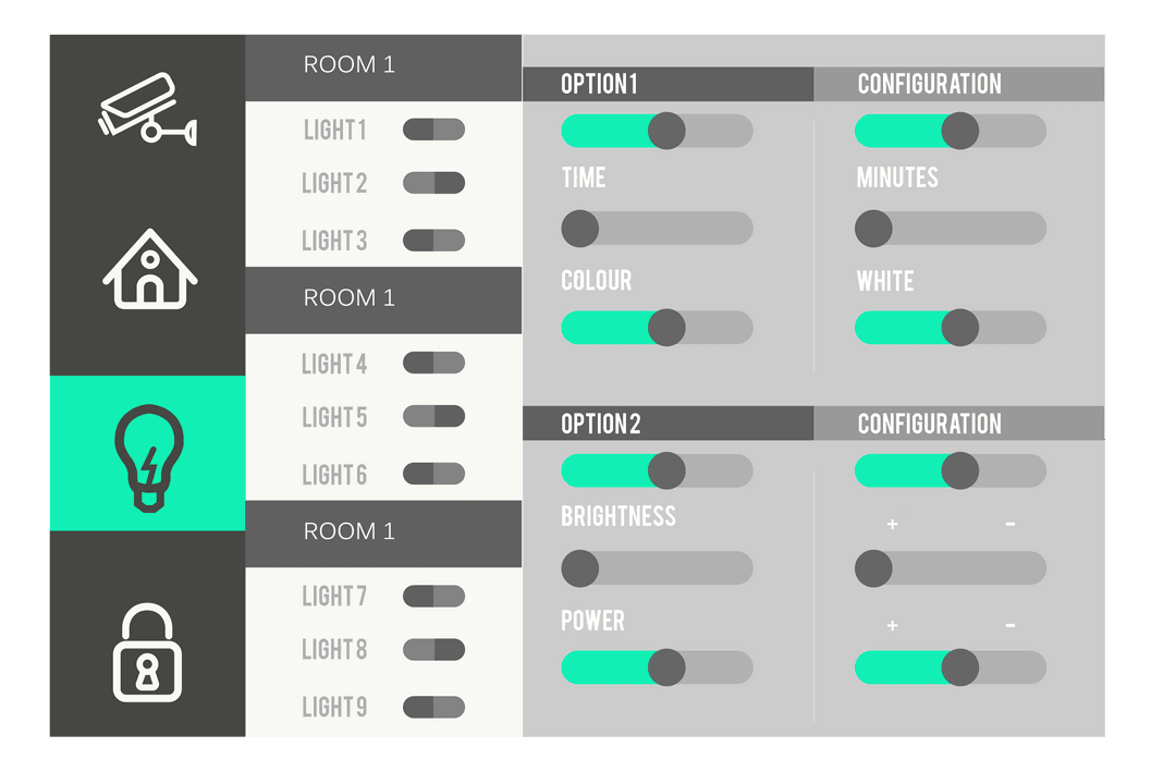 Modern Smart Home Interface Display with Transparent Elements - Download Free Stock Images Pikwizard.com