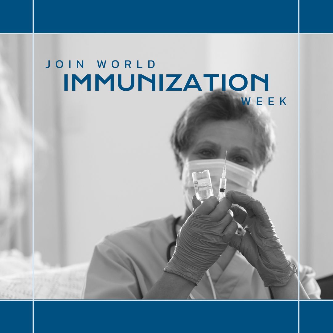 World Immunization Week Campaign with Healthcare Professional