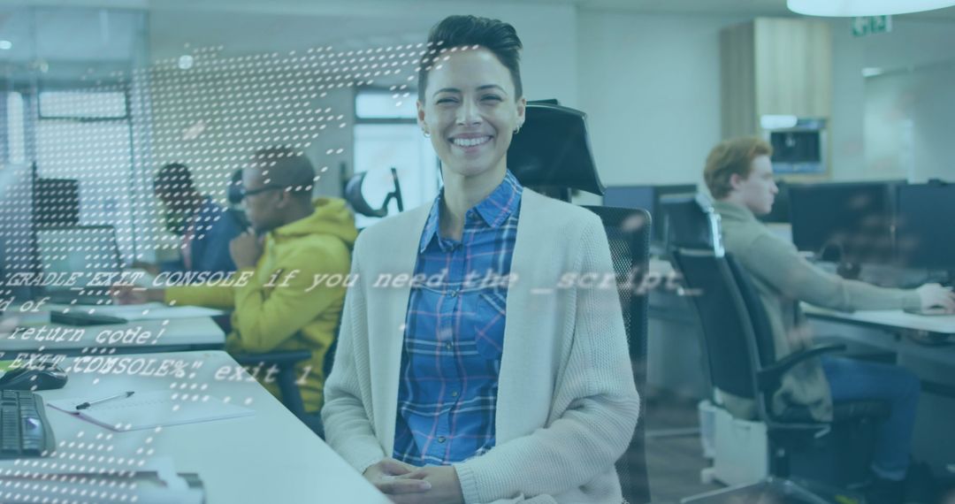 Global Tech Team in Modern Office Setting