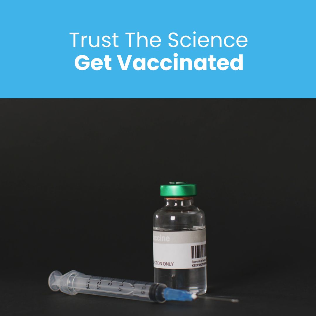 Vaccination Awareness Concept with Syringe and Vial