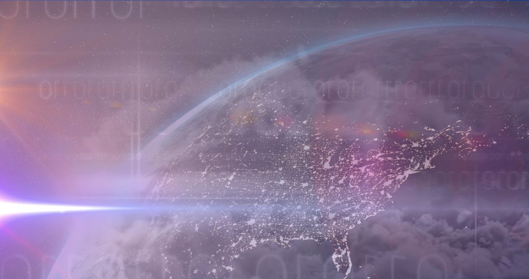 Concept of Global Networking Across Earth in Space