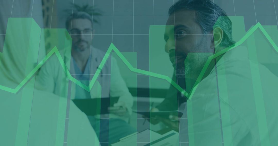 Executives Analyzing Financial Charts in Business Meeting