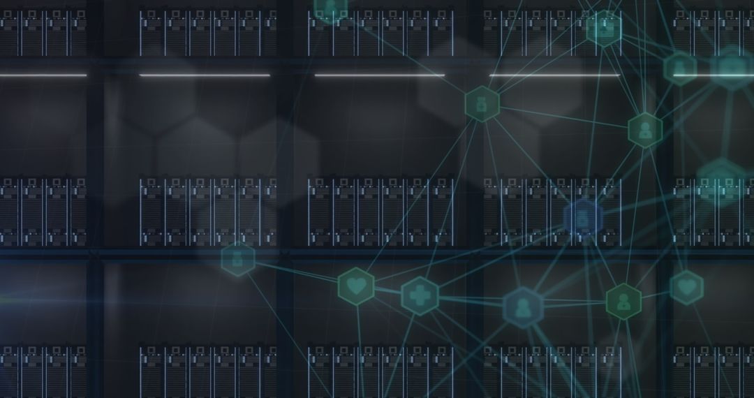 Cloud computing and data processing technology concept