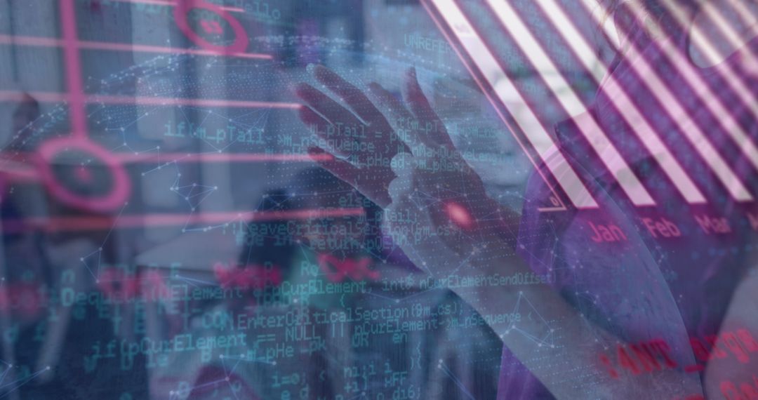 Digital Learning: Diverse Students and Teacher Engaged in Data Interaction