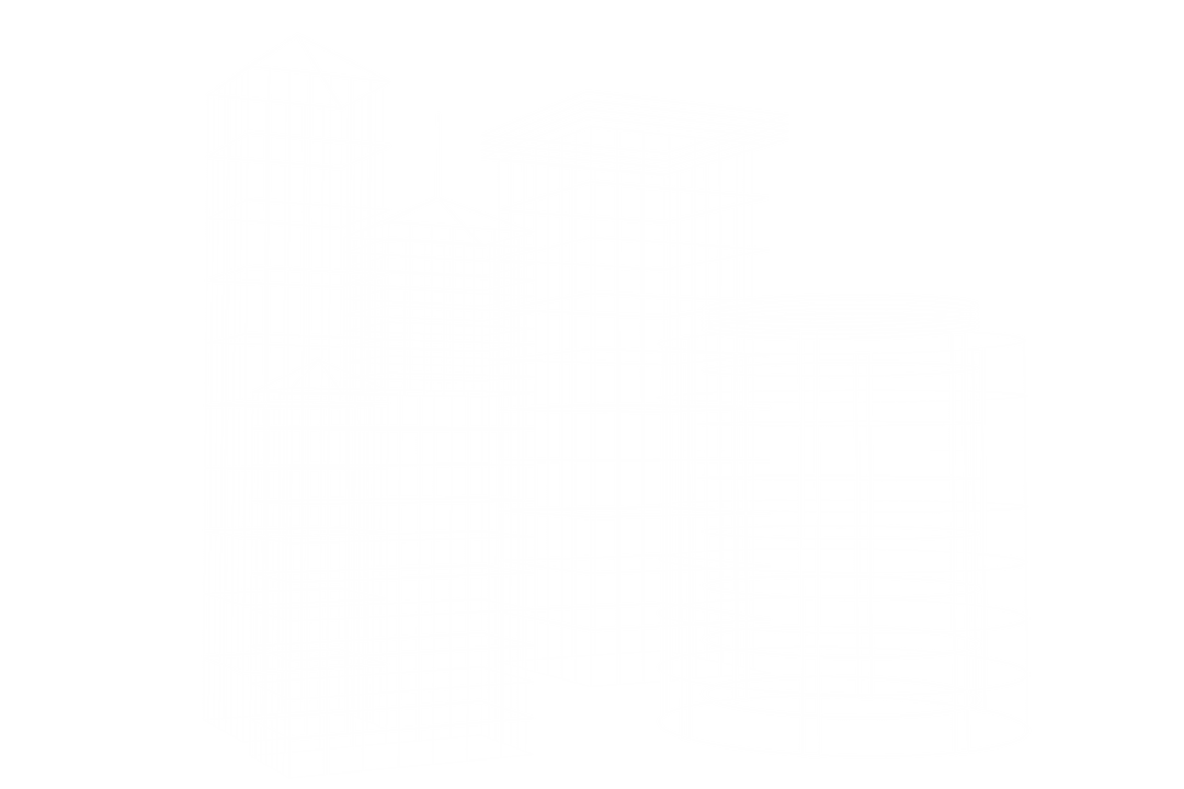 3D Architectural Model on Transparent Background
