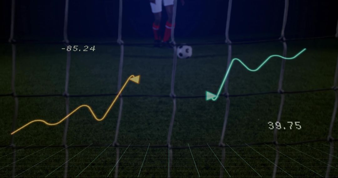 Futuristic Sports Analytics with Soccer Ball on Field