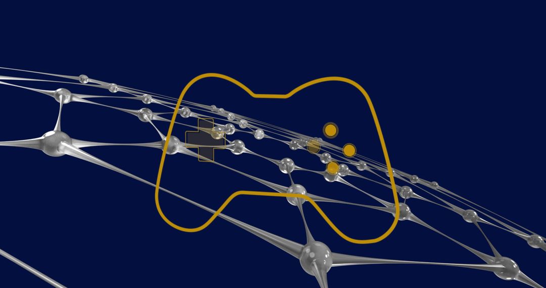 Digital Connectivity with Gaming Interface Concept Art