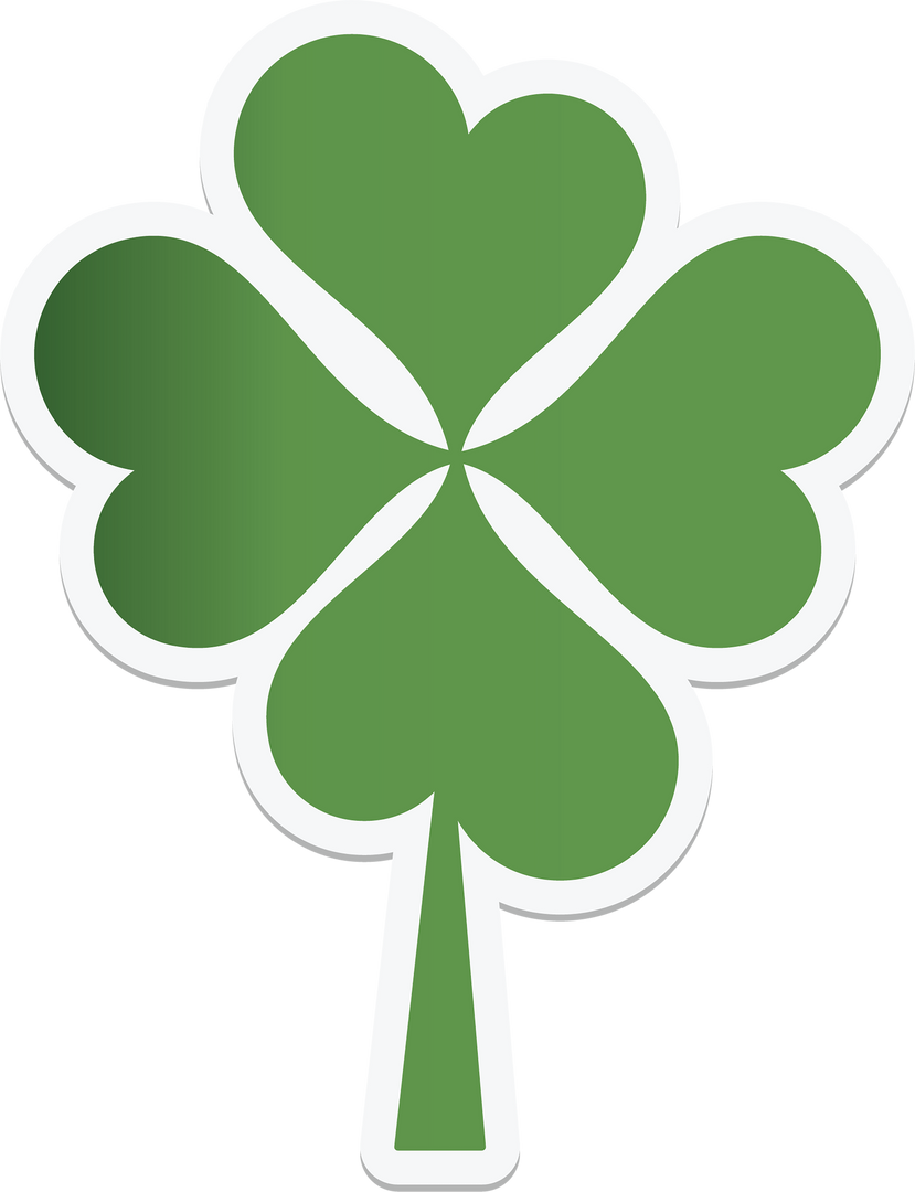 Green Shamrock Vector on Transparent Background - Download Free Stock Images Pikwizard.com