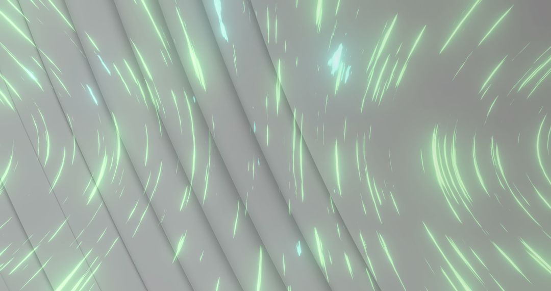 Abstract Light Trails and Circles Conceptual Background