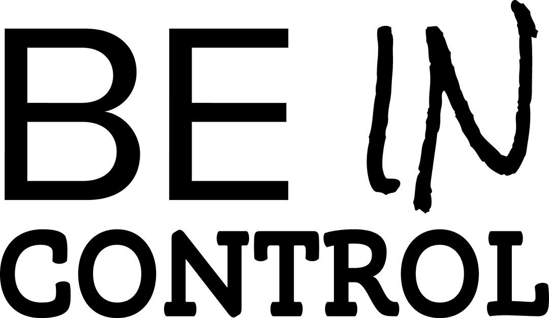 Transparent PNG Be In Control Text Illustration