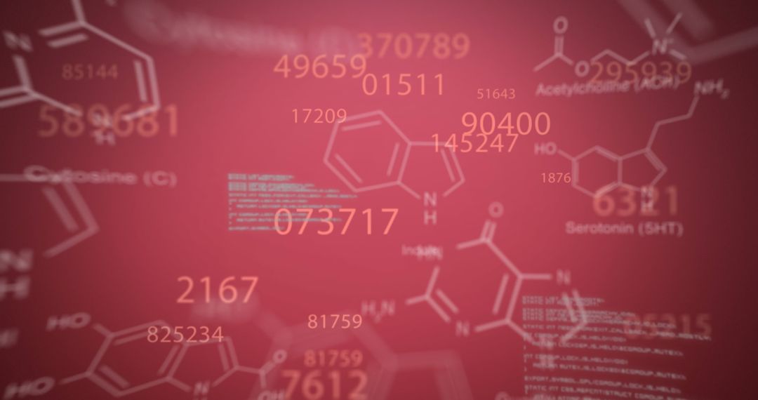 Cyber Interface with Floating Molecular Formulas