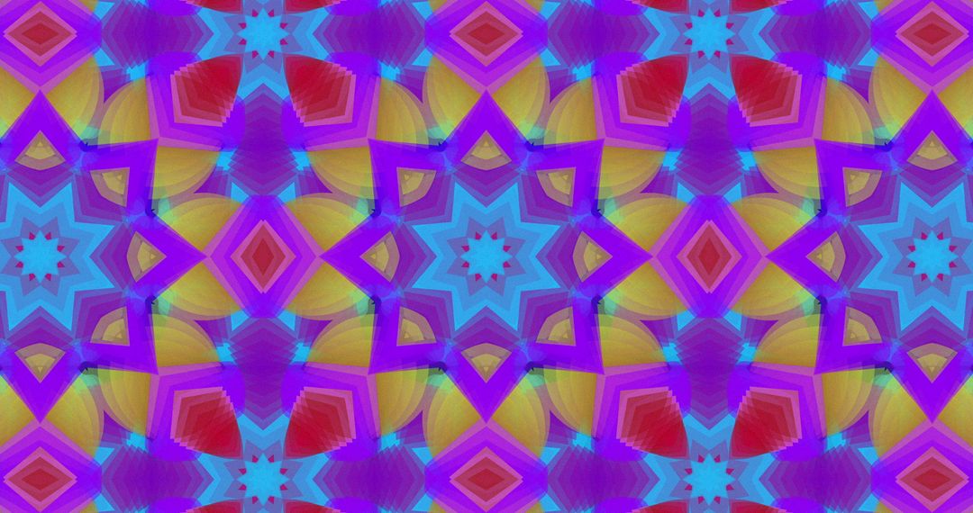 Vibrant Kaleidoscopic Patterns in Continuous Motion - Free Images, Stock Photos and Pictures on Pikwizard.com