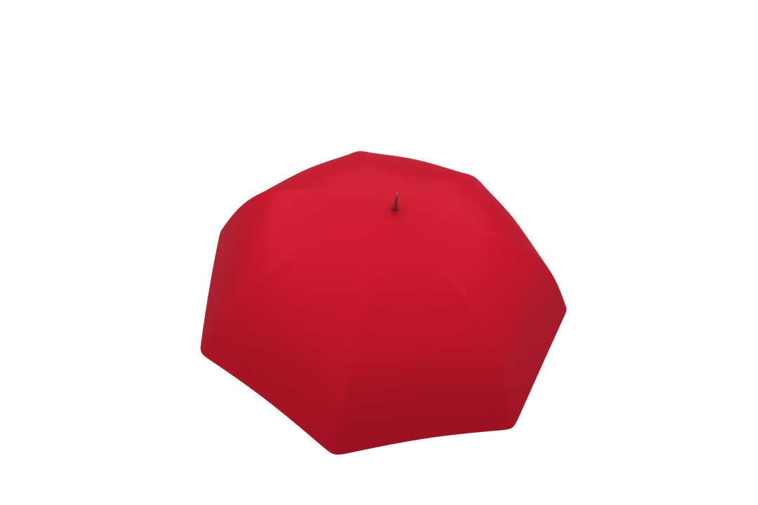 Transparent Red Umbrella Illustration Isolated on Plain Background - Download Free Stock Images Pikwizard.com