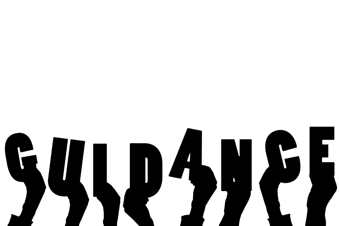 Communication Guidance Hands with Transparent Background Vector