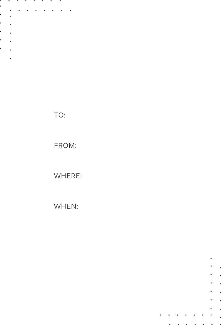 Minimalist Transparent Invitation Design with Text Blocks