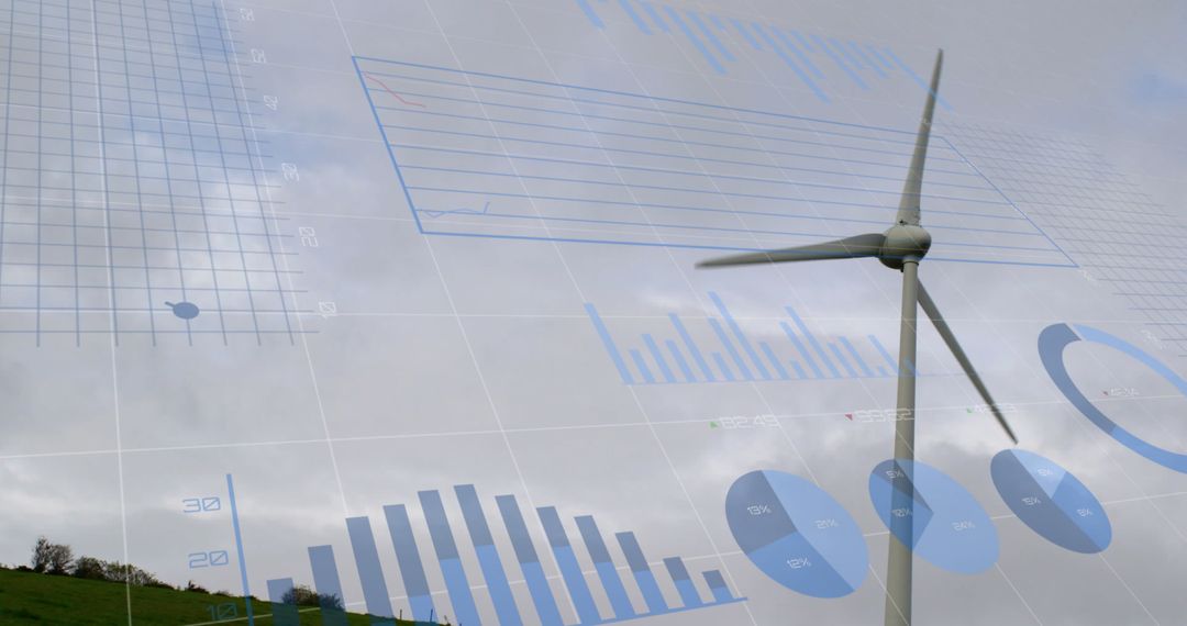 Financial Analytics Overlaying Sustainable Wind Power