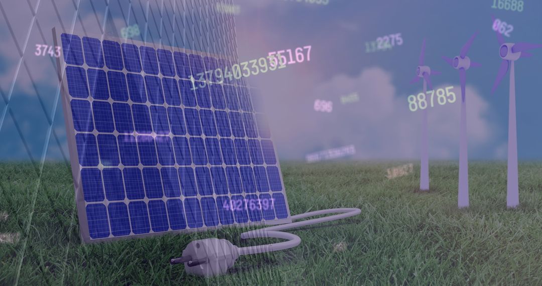 Digital Finance in Renewable Energies with Solar Panels