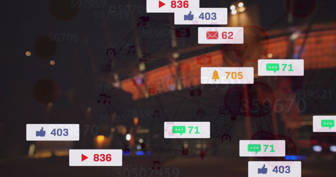 Digital Networking and Social Media Engagement in Urban Setting