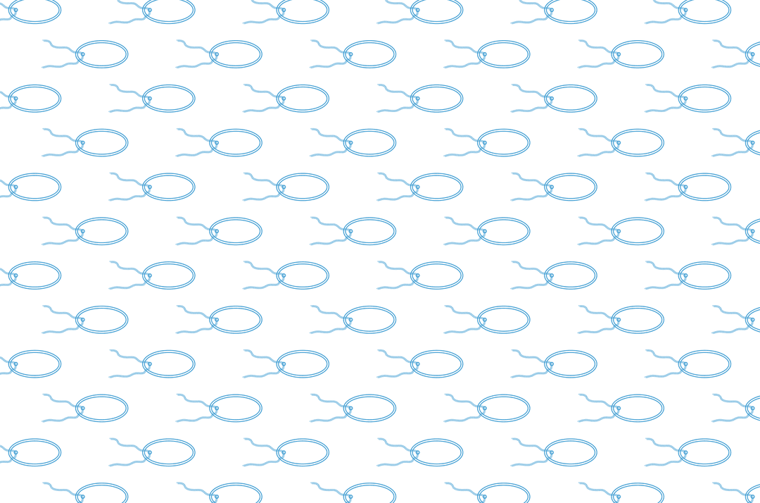 Blue Badge Patterns on Transparent Background