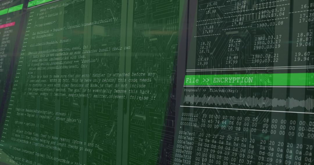 Code Editor and Encryption Interface in Data Center