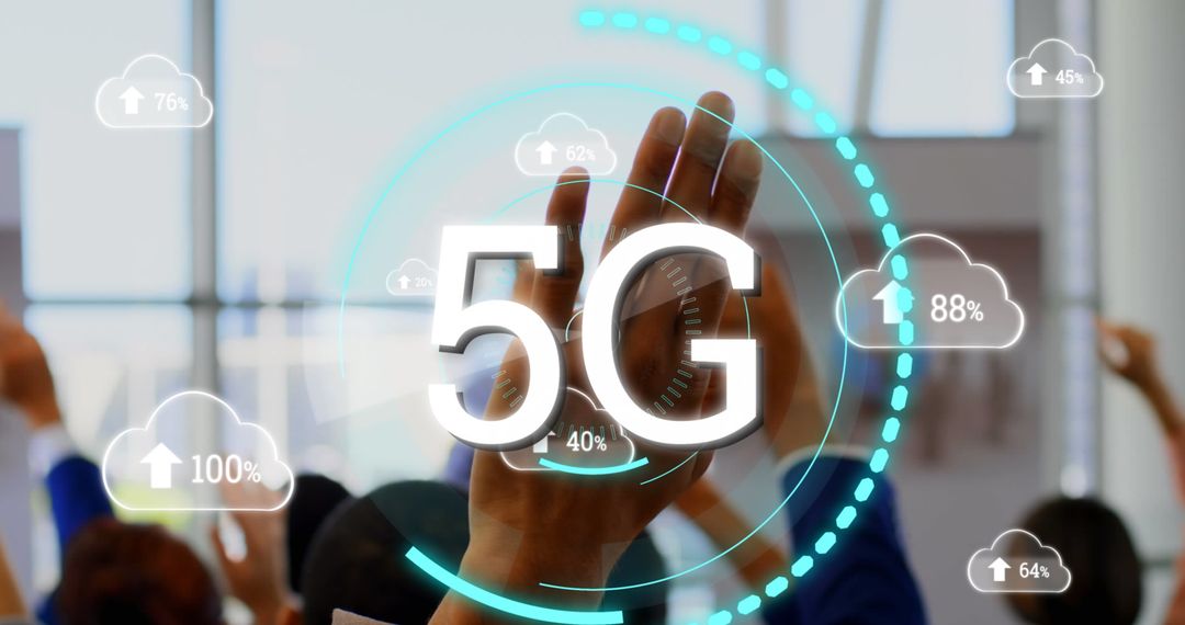 5G Network and Cloud Connectivity Digital Interface