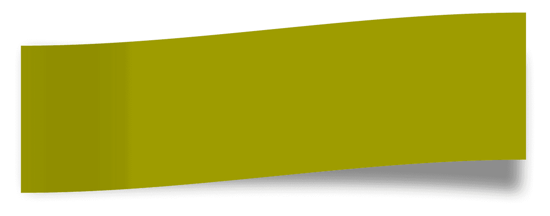 Wavy Abstract Shape on Transparent Background