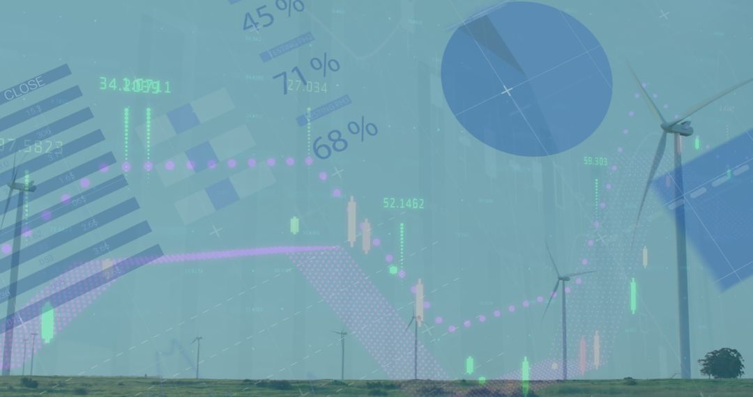 Digital Interface and Wind Turbines for Sustainable Energy Analysis