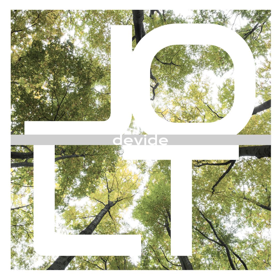 Concept of Dividing Nature with Bold Modern Typography - Download Free Stock Templates Pikwizard.com