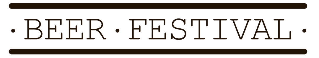 Beer Festival Sign on Transparent Background, Vector Illustration