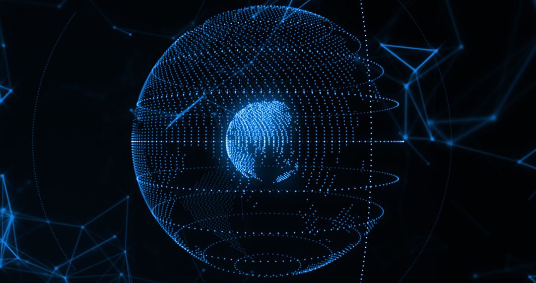 Digital Network Connections over Spinning Earth