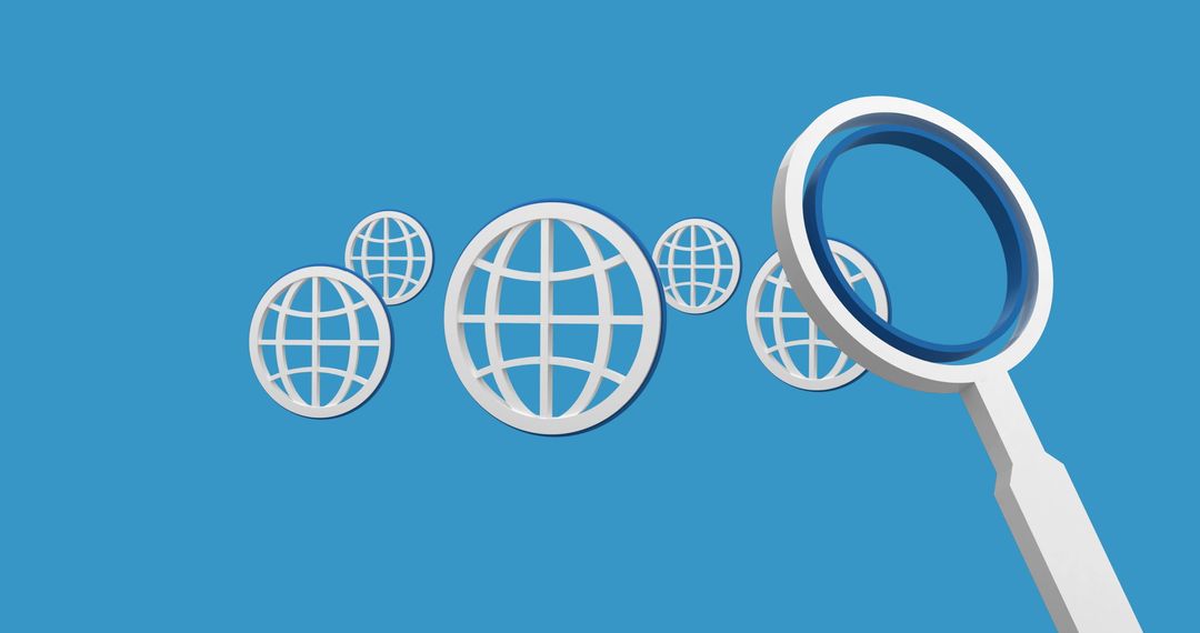 Digital Globe Figure Digital Interaction Concept