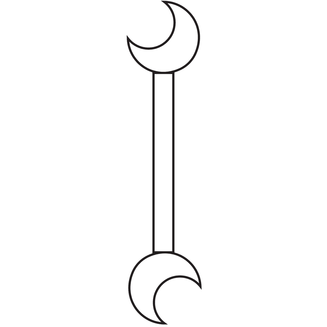 Abstract Geometrical Shape on Transparent Background