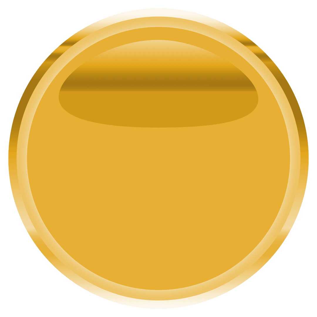Golden Abstract Circular Shape on Transparent Background - Download Free Stock Images Pikwizard.com