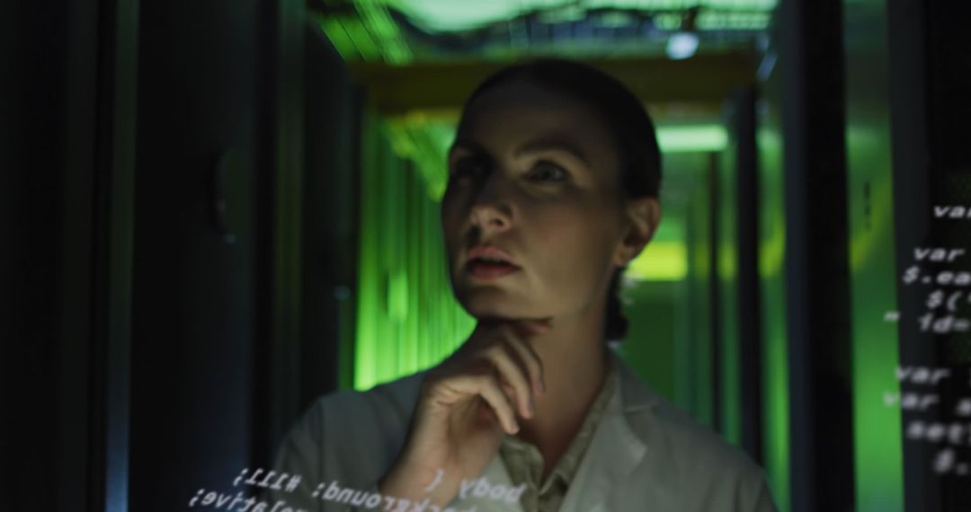 Data Processing and Analysis in Server Room Concept