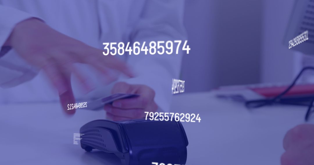 Digital Payment Transaction with Changing Numeric Data