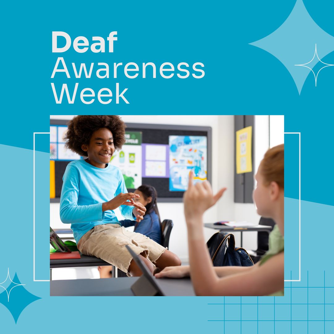 Inclusive Classroom Celebrating Deaf Awareness Week